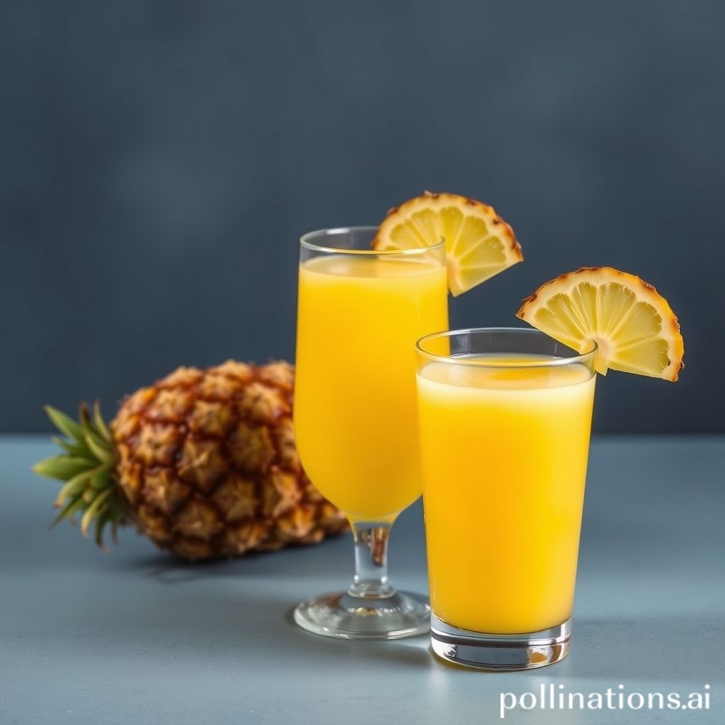 Pineapple Juice at Night Enhancing Sleep Quality and Overall Health